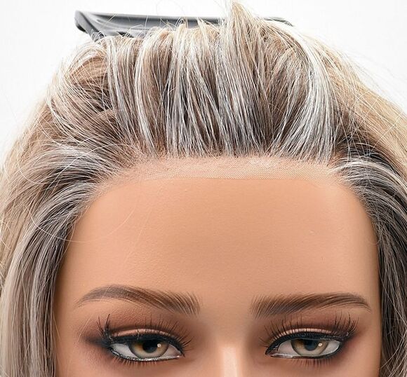 DECADENT DIVA Wig by RAQUEL WELCH, RL19/23SS Shaded Biscuit Hand-Tied + Lace NEW main image 9